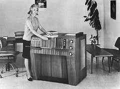 Secretary + Photocopy Machine
